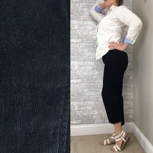 J Crew City Fit Capri Cords